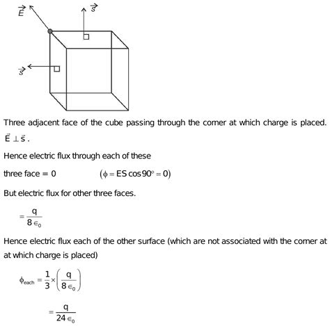 calculate total electric flux of a cubical box|flux of an electric field.